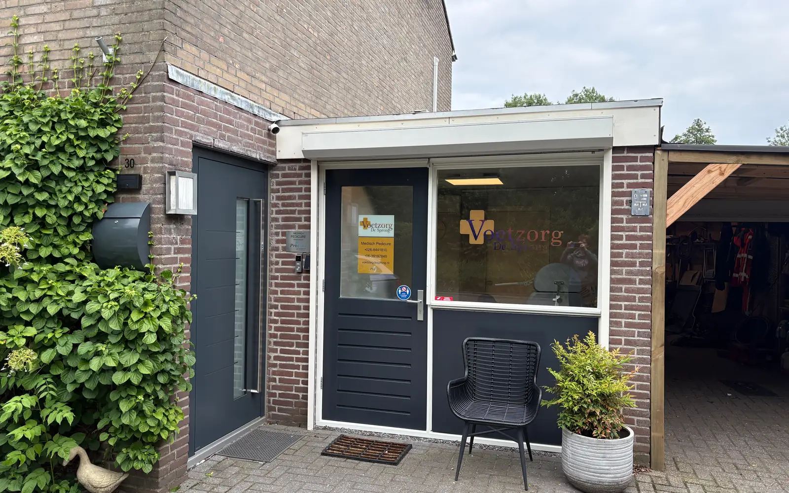 Pui van een praktijkruimte